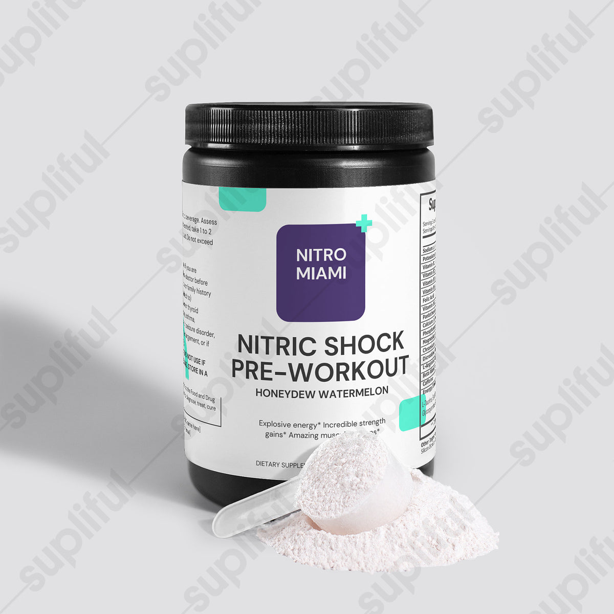 Nitric Shock Pre-Workout (Honeydew Watermelon)